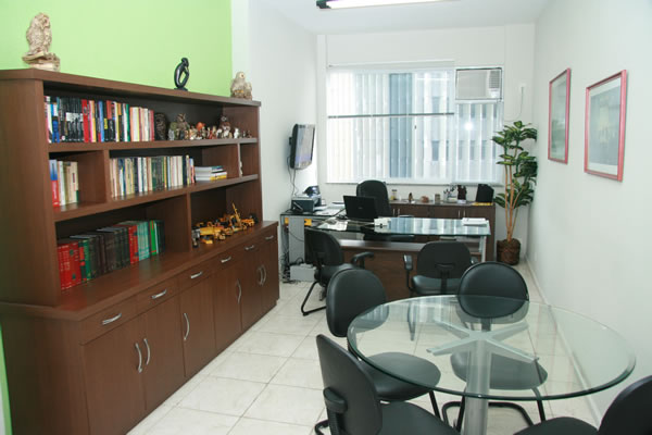 Sala de reunião da SAN, disponível como espaço de apoio
